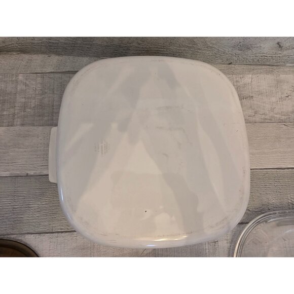 Vintage Corning Ware 4 Quart Casserole Dish With Lid - Country Festival Pattern - Picture 3 of 4